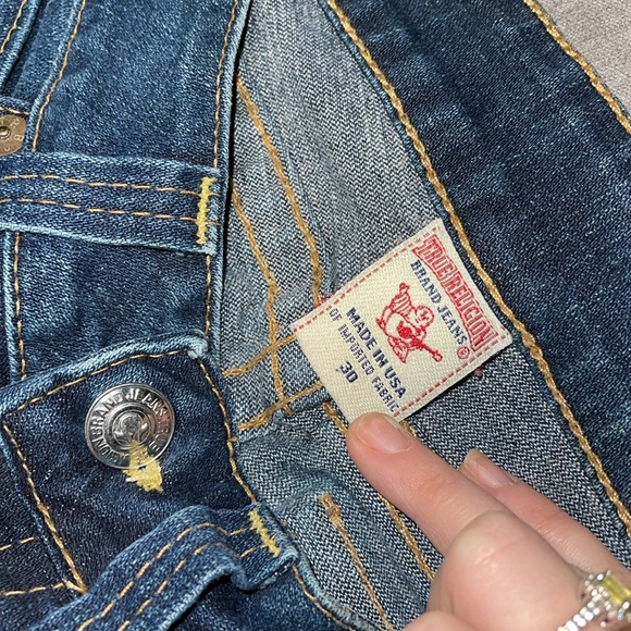 True Religion Billy Jeans size 30 (measures like a size 28) - Picture 3 of 9